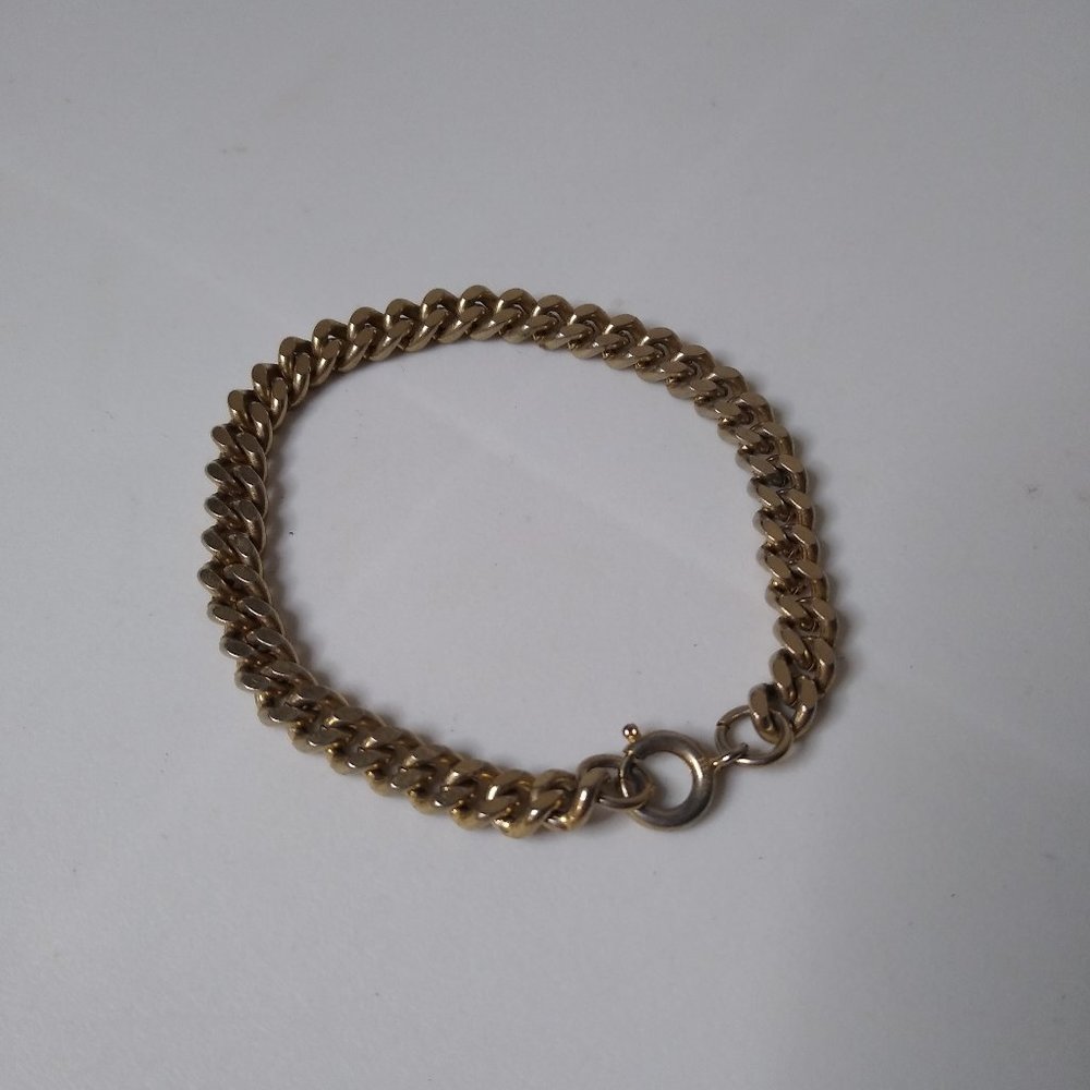 Vintage Small Metal Bracelet Made In Germany 7.25 Inches